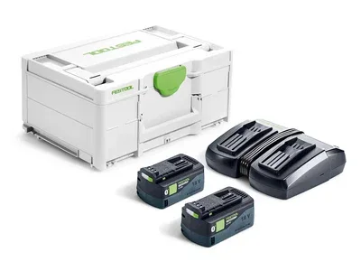 Festool SYS 18V 2xHP5,0/TCL6DUO · set de energía · referencia 578679